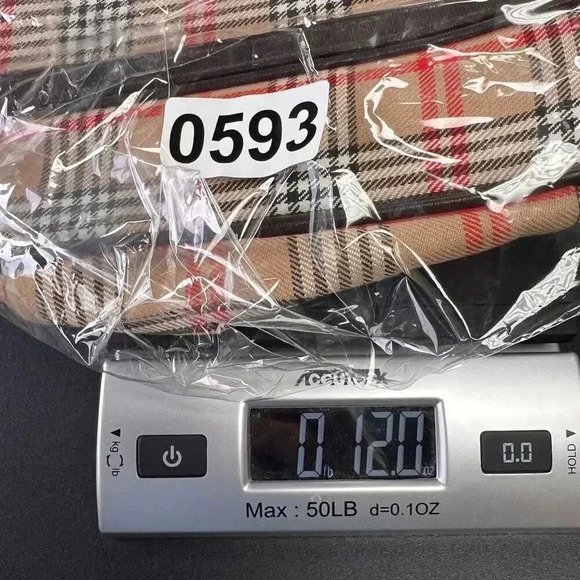 Vintage Tartan Pattern Zip-Around Lunch Crossbody Bag - Picture 15 of 16